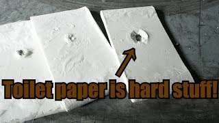 Making Level 2 Body Armor out of Toilet Paper with Hydraulic Press
