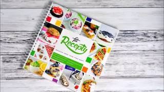 Kniha Fit Recepty 2.diel ukážka