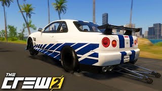 THE CREW 2 - NOVO SKYLINE do VELOZES E FURIOSOS!!! (520km/h)