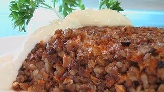 Гречневая запеканка со свежими грибами видео рецепт. Книга о вкусной и здоровой пище
