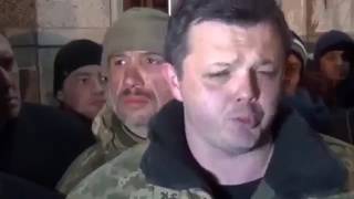 Это не полиция Украины!  Это уже даже не Беркут!  Это полиция ДНР