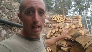 Firewood: Why I Won't Buy A Splitter, Won't Split My Wood,  Or Use Kindling