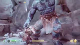 God of War 4 2018 - Stonebeard King Boss Fight
