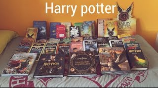 MI COLECCION DE TODOS LOS LIBROS DE HARRY POTTER(+36)/LEYENDO LIBROS
