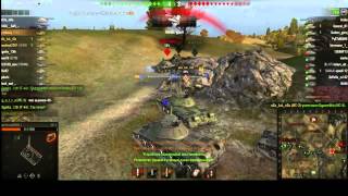 WoT Взвод раков тащит бой на ИС 3