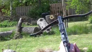 Pistolenarmbrust 80 lbs Vergleichstest Man Kung Hawk 22 und Cobra