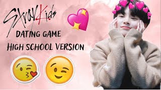 Stray Kids Dating Game || High School Version
