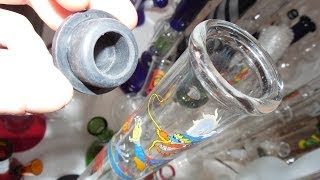 Резиновая Пробка для БОНГа 35мм - Затычка для верхней части Мундштука на горлышко