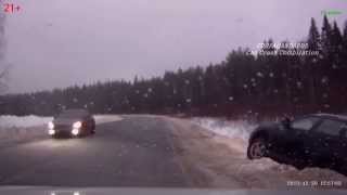 Зимний занос. Подборка аварии и ДТП Winter skid Car crash compilation