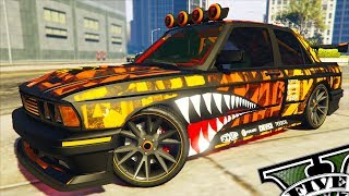 GTA V Online - Tunando Novo Carro Ubermacth Sentinel Classic