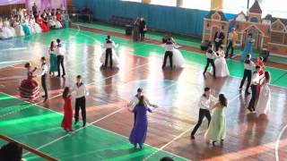Стретенский бал - Полька (танцует школа №10)