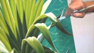 Painting Highlights on Leaves | Over The Shoulder with Mark Waller