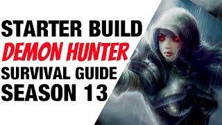 Diablo 3 Demon Hunter Starter Build Season 13 Shadow Guide