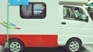 軽キャンピングカー 車中泊 新型K-aiベンチタイプ マツダスクラム Small Camper Japan
