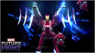 IRON MAN INFINITY WAR ARMOR (UNIFORM CONTROVERSY & BUILD) - Marvel Future Fight