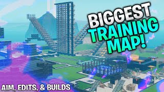 The BIGGEST Training Map! Aim, Edits, and Builds (Fortnite Creative)