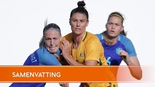 Highlights Australië - Oranjevrouwen (03/03/2017)