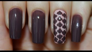 Маникюр с помощью дотса. Очень простой и быстрый дизайн // Simple nailart tutorial with doots