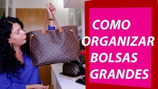 COMO ORGANIZAR BOLSAS DE MÃO GRANDE PARA VIAGENS E PARA O DIA A DIA | #CanaldaJoaninha
