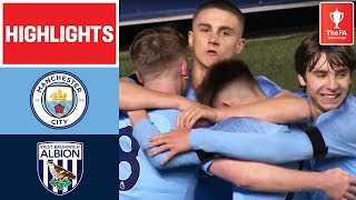 Tommy Doyle Scores Screamer! | Manchester City 4-2 West Bromwich Albion | FA Youth Cup 18/19