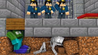 Monster School : PRISON ESCAPE 2 CHALLENGE - Minecraft Animation