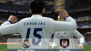 PES 2017 (PS2) Real Madrid vs Fulham - Master League (Division 2)