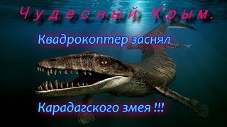 Квадрокоптер заснял Карадагского змея !!!/Чудесный Крым.