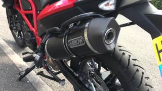 BMW F700GS EXHAUST VIDEO