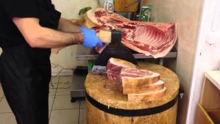 Топор профессиональный мясной / МЯСНАЯ ШКОЛА