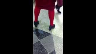 drunk woman pissing herself
