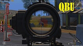 Jugando una partida arcade modo rifles, franco tiradores | QBU ESTA ROTA PUBG MOBILE