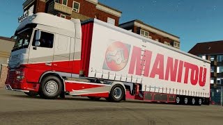 ETS 2 1.26 Project Balkans DAF XF105  Virovitica - Slavonski Brod