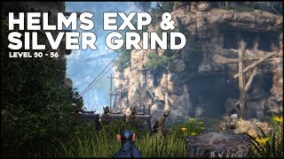 Black Desert Online ► Helm's Post Silver/EXP Rotation for Level 50-56 (2017)