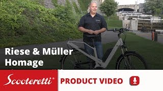 Riese Muller Homage - Electric Bike Review - Scooteretti Canada & USA