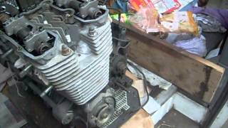 моторазборка МОТОДВОР мотор Yamaha FJ 1200 (1TX-001415) демонстрация работы