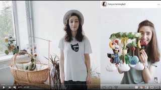 игрушки из фетра: обзор мастерской по пошиву детских мобилей на etsy