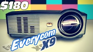 Достойный проектор из Китая по цене смартфона! Everycom X9 vs. Excelvan CL720 | Полный обзор