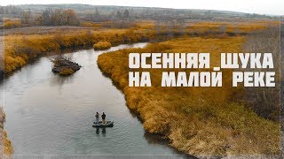 ЩУКА НА СПИННИНГ - БЛЕСНА ПРОТИВ ВОБЛЕРА // РЫБАЛКА НА МАЛЫХ РЕКАХ ОСЕНЬЮ 2019