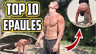 TOP 10 ÉPAULES SANS SALLE