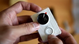 Распаковка Xiaomi Yi Xiaoyi экшен камера и оригинальный монопод с пультом