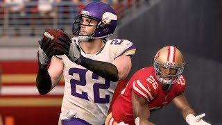 NFL Today 1/11 - Vikings vs 49ers Full Game Highlights | NFL Live Playoffs (Madden)