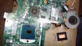 Замена термопасты ноутбук HP Pavilion G7