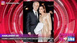 ESPOSA DE JUAN COLLADO FESTEJA QUE LO DEJARON LIBRE - CHISME NO LIKE