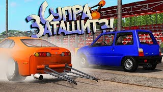 BeamNG Drive | Русская ОКА ПРОТИВ Японского Хлама! Эпичный драг рейсинг!