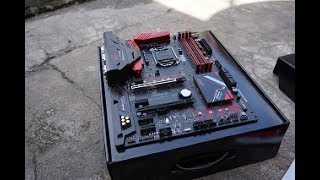 Unboxing ASRock B250 Gaming K4 | Cheapest mainboard gaming ATX for Kabylake
