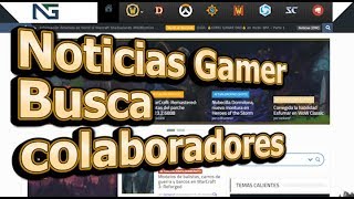? Noticias Gamer busca colaboradores