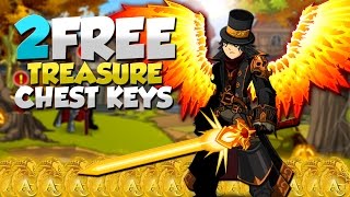 2 FREE KEYS OR 100 FREE ACS!?! AQW Adventure Quest Worlds