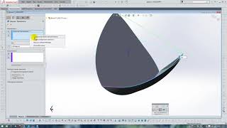 Solidworks создание твердотела через поверхности