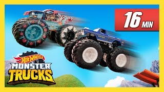 Ultimate Monster Trucks Challenge! | Monster Trucks Island | Hot Wheels