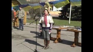 Большое украинское шествие прошло в Кременной